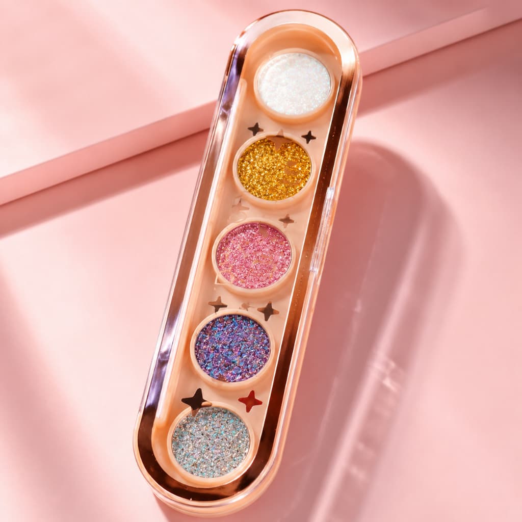 Sombra de maquiagem Huda Beauty -Glitter -brilho- Paleta