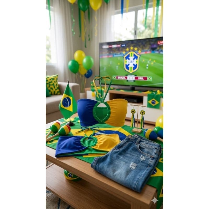 CROPED FEMININO VERDE E AMARELO SELEÇÃO BRASILEIRA BLUSINHA COPA MODA FEMININA TOP FEMININO COPA TOP CROPPED