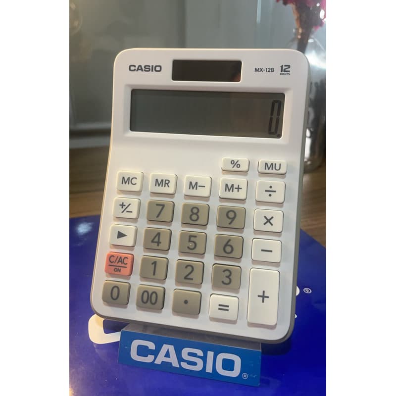 calculadora de mesa mx12-branca