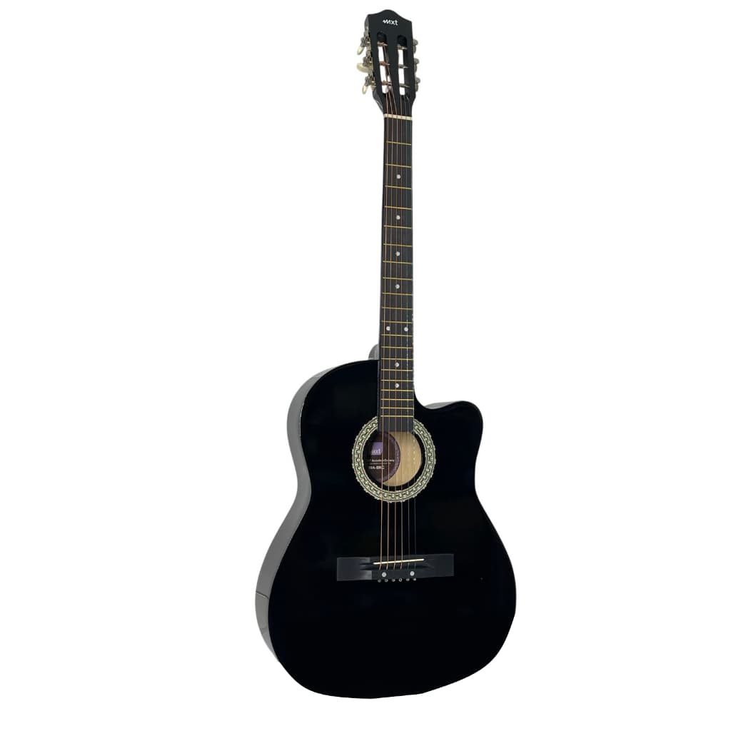Violão Acústico de Aço Clássico CUTWAY Preto 39A-BKC Estudante/Iniciante - Selecione os acessórios