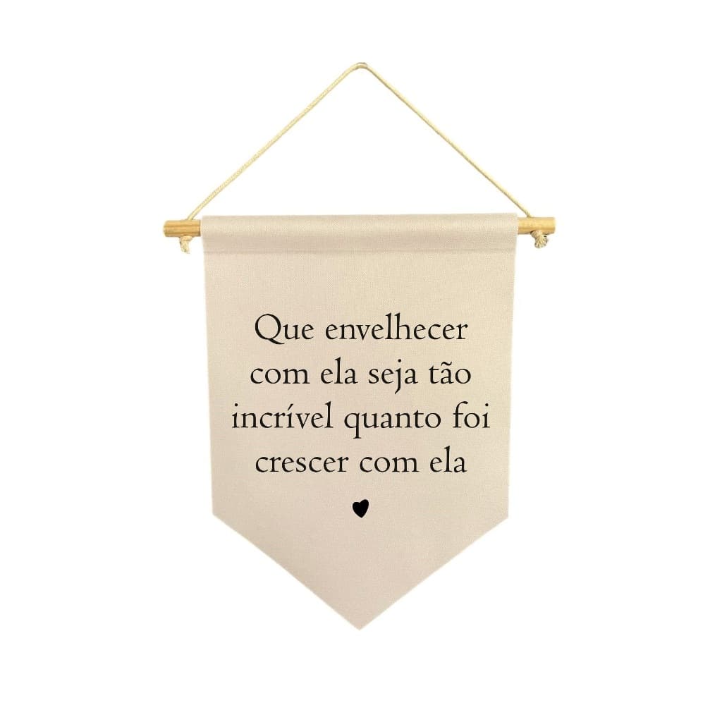 Flamula para casamento que envelhecer com ela seja tão incrível quanto foi crescer com ela