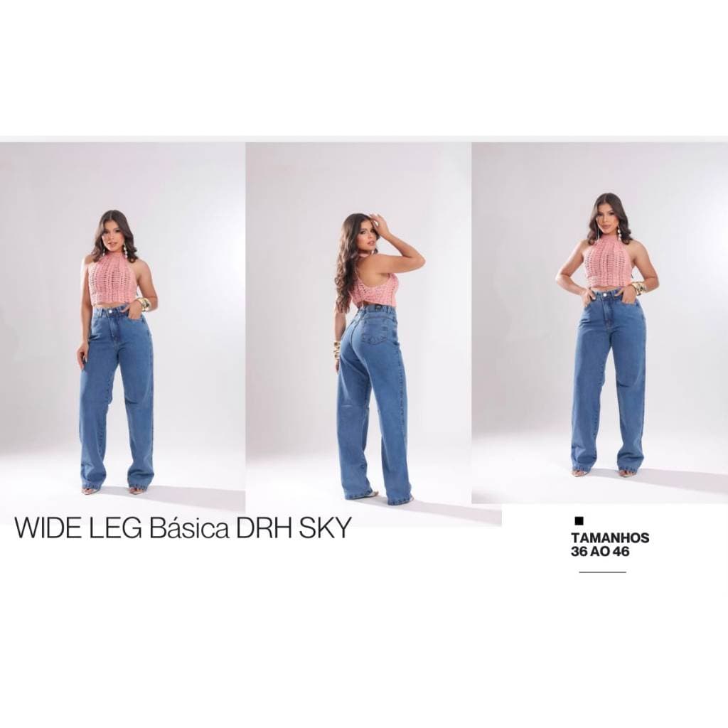 WIDE LEG Basica DRH SKY