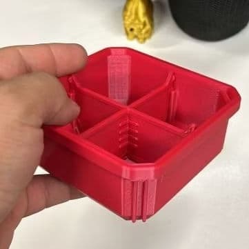 Divisória Organizador para Milwaukee Packout Perfil Baixo Impressão 3D