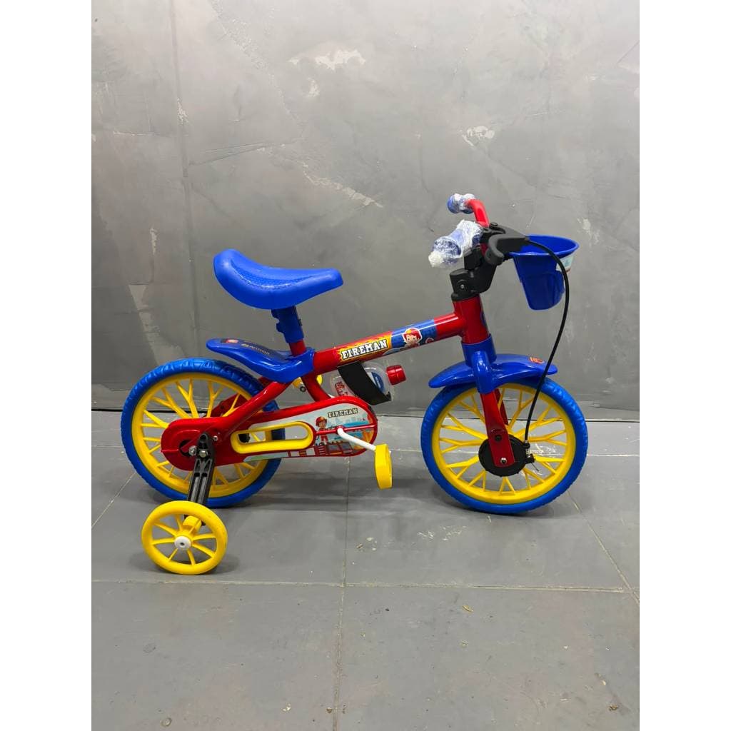 Bicicleta Bicicletinha Infantil Aro 12 Flower 11 menino menina - Nathor