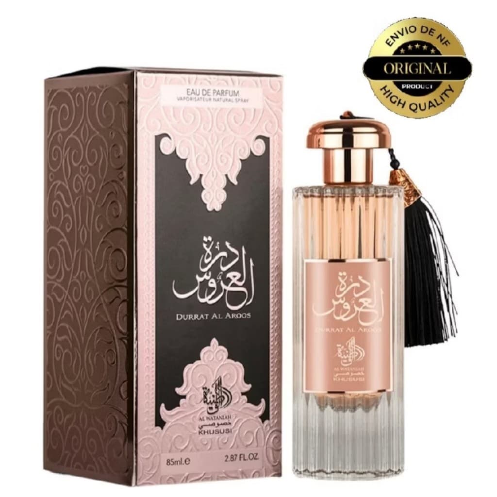 Perfume Feminino Al Wataniah Durrat Al Aroos Aroos Eau De Parfum 85ml 100% Original