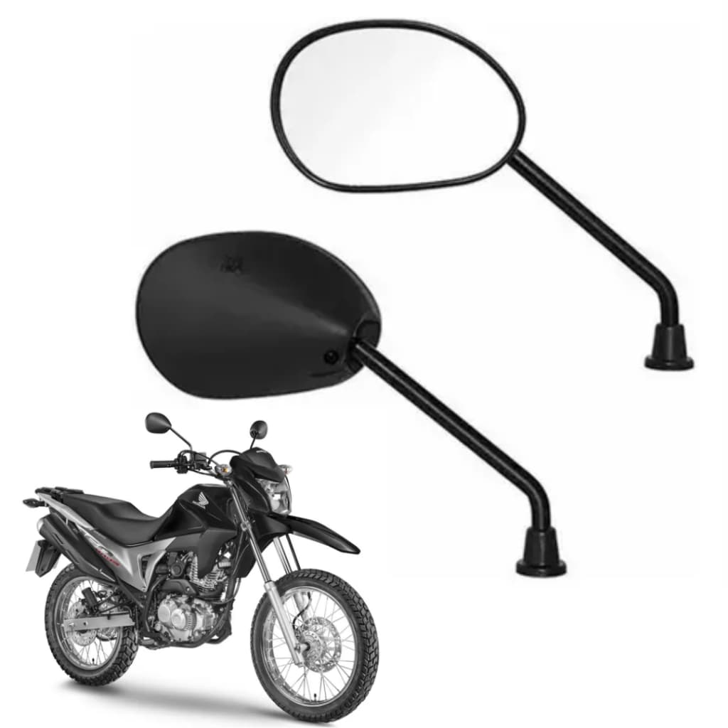 Espelho Retrovisor Bros 150 Bros 160 Biz 125