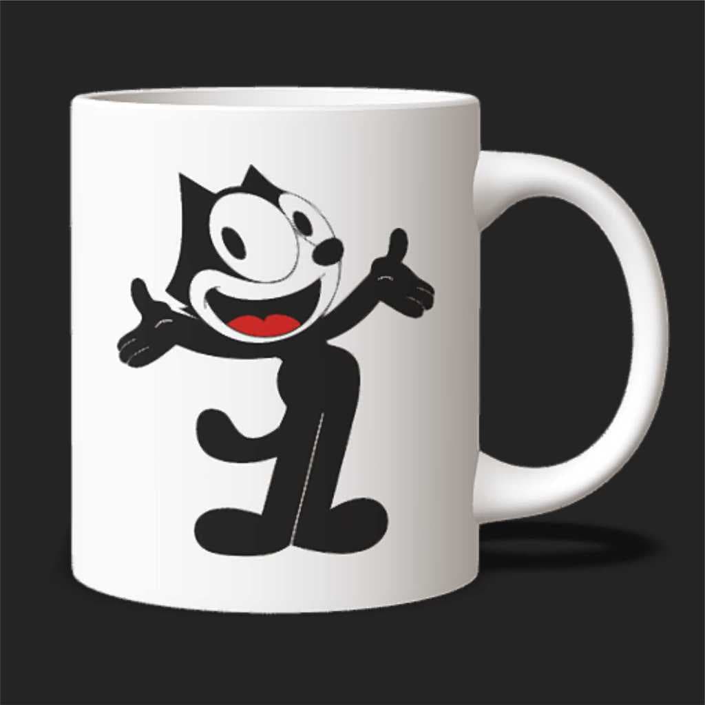 Caneca de Cerâmica Gato Félix Cat 325 ml
