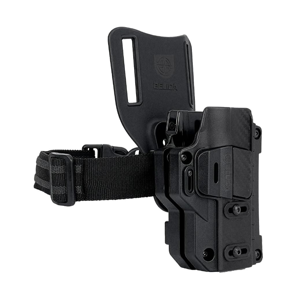 Coldre Infinity Bélica Mid Ride Universal Compatível com +100 Pistolas Glock Taurus CZ Sig Sauer