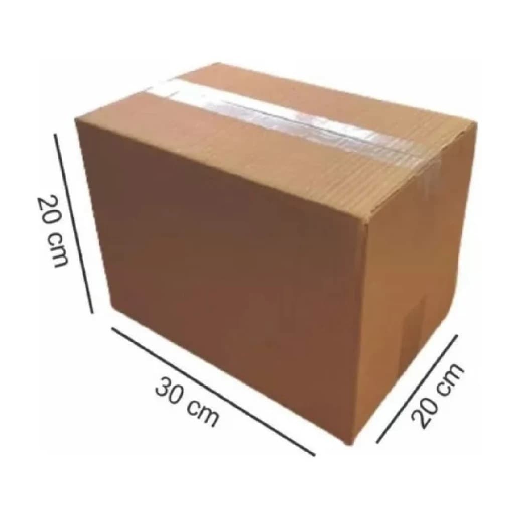 05 Caixas De Papelão Para Embalagem Correios Sedex E-commerce 20x20x20cm / 30x20x20cm / 33x23x20cm / 33x33x20