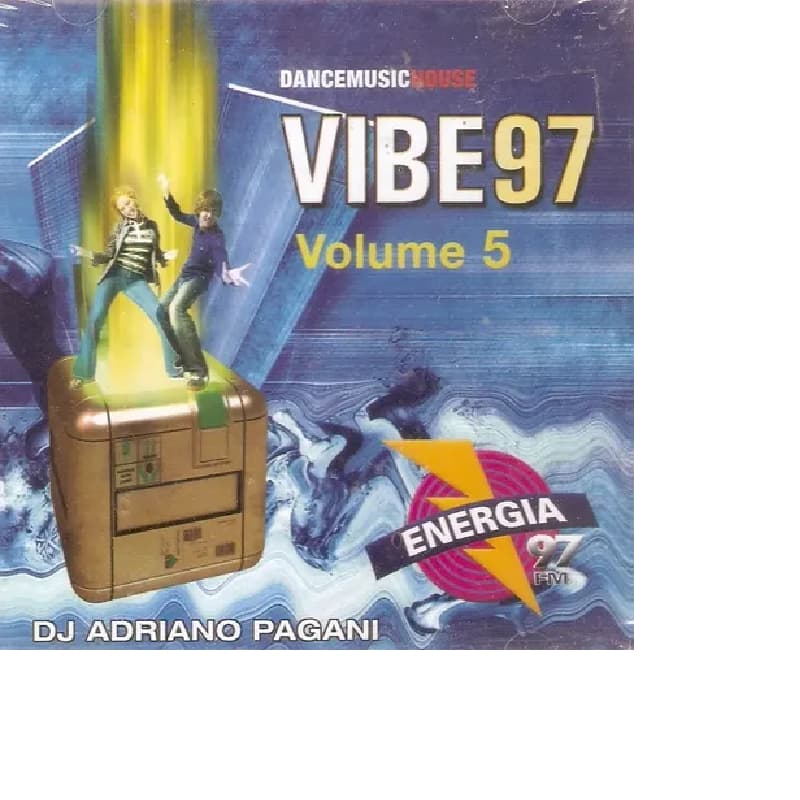 Cd Vibe 97 - Volume 5 - Dance Music House lacrado energia 97