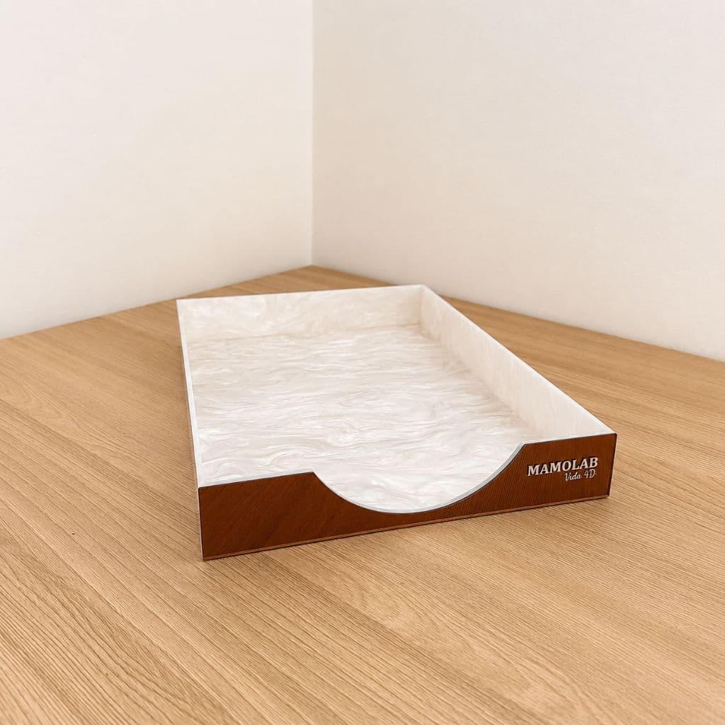 PORTA-FOLHA ORGANIZADOR EM ACRÍLICO PERSONALIZADO - 22X32X4