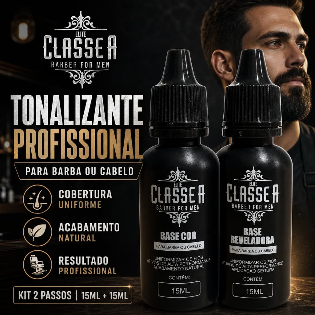 Kit Tonalizante Capilar De Alta Perfomence 3 Em 1-classe a