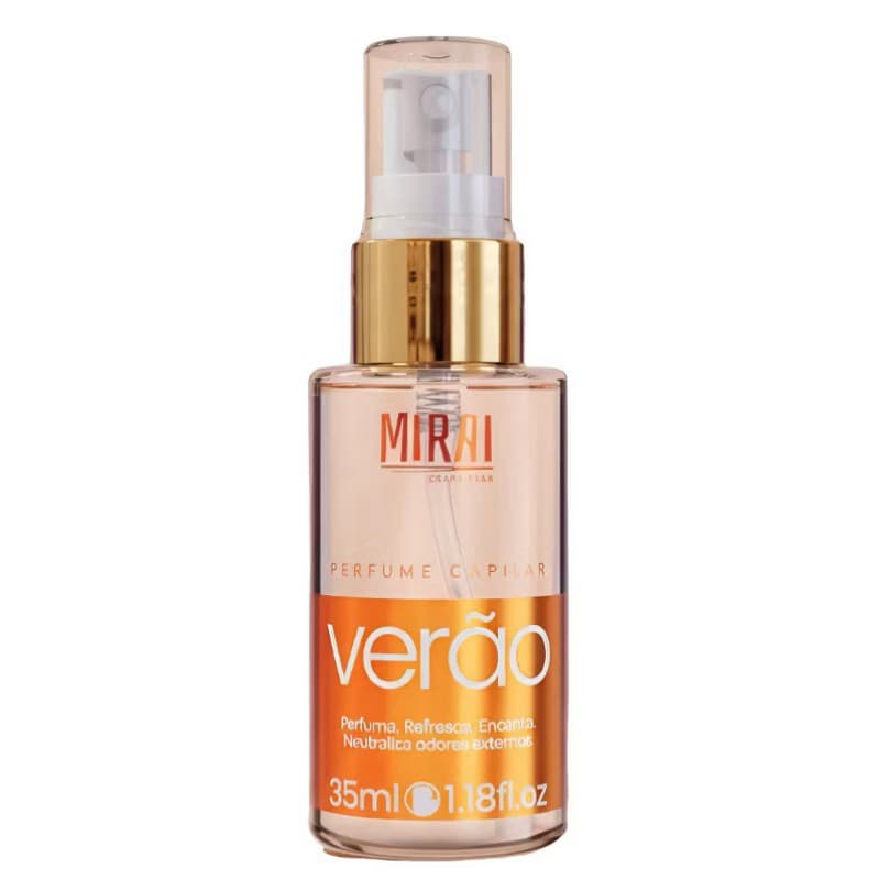 Perfume Capilar Finalizador e Neutraliza De Odore Verão 35ml - Fragrância Refrescante e Vibrante