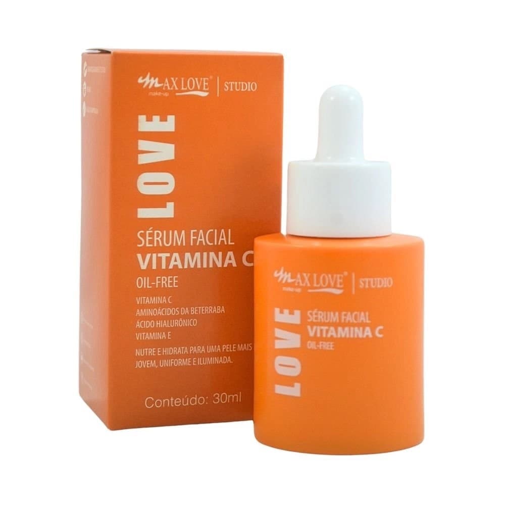 Sérum Facial Vitamina C e Vitamina E Hidratante Antioxidante Para Cuidados com a Pele