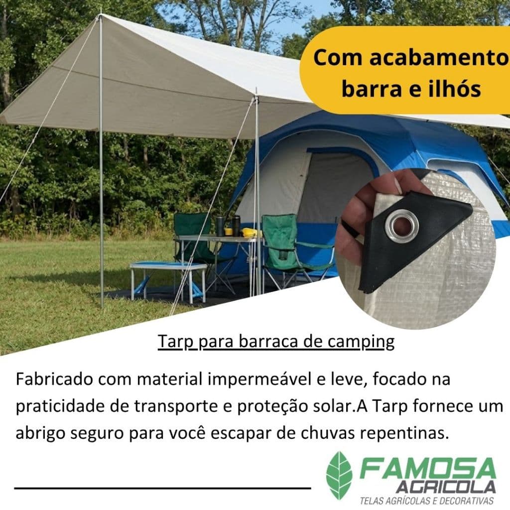 Lona Tarp para barraca de camping
