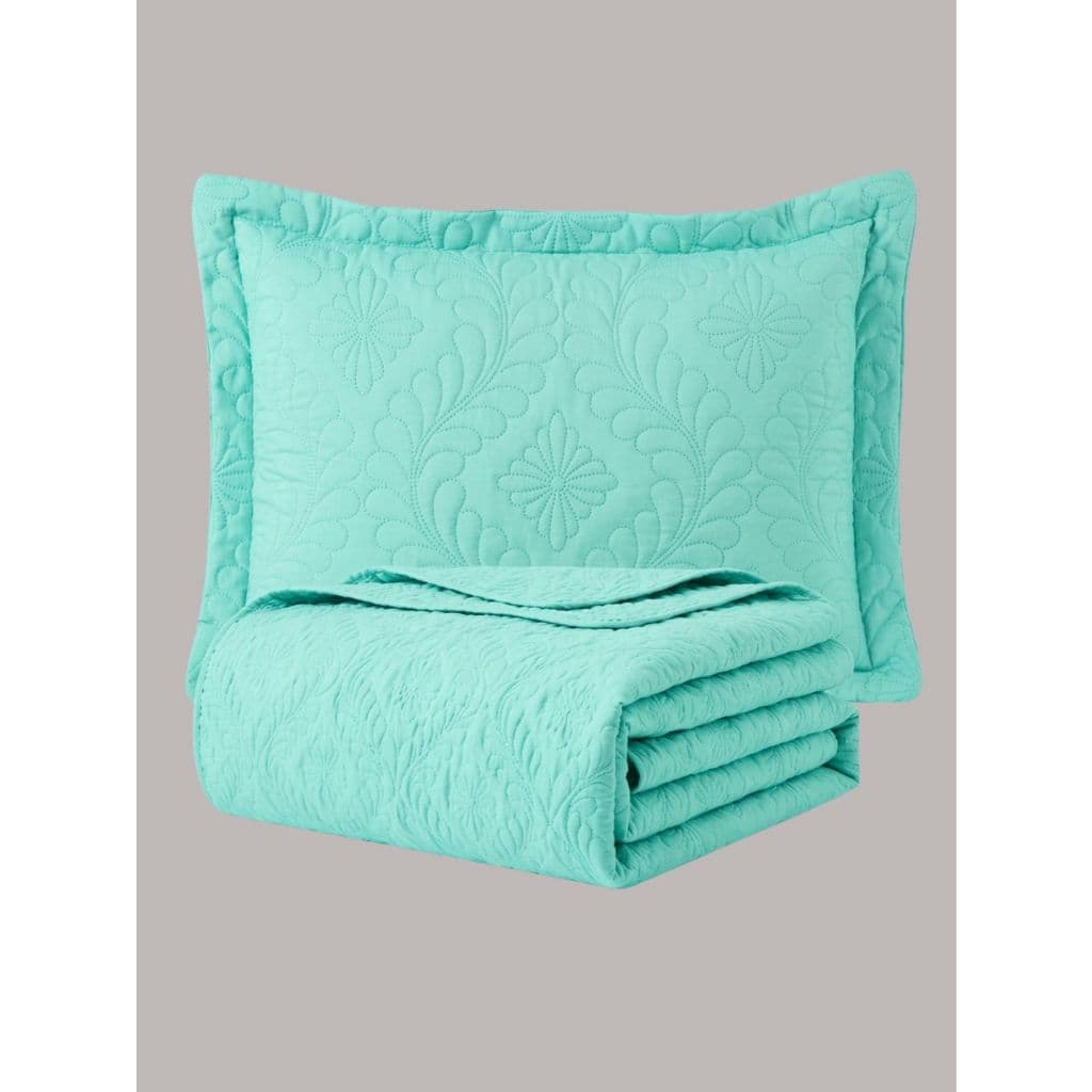 KIT Colçha Cobre Leito Luxo Matelado Queen/Casal/Solteiro-Face Unica - ts