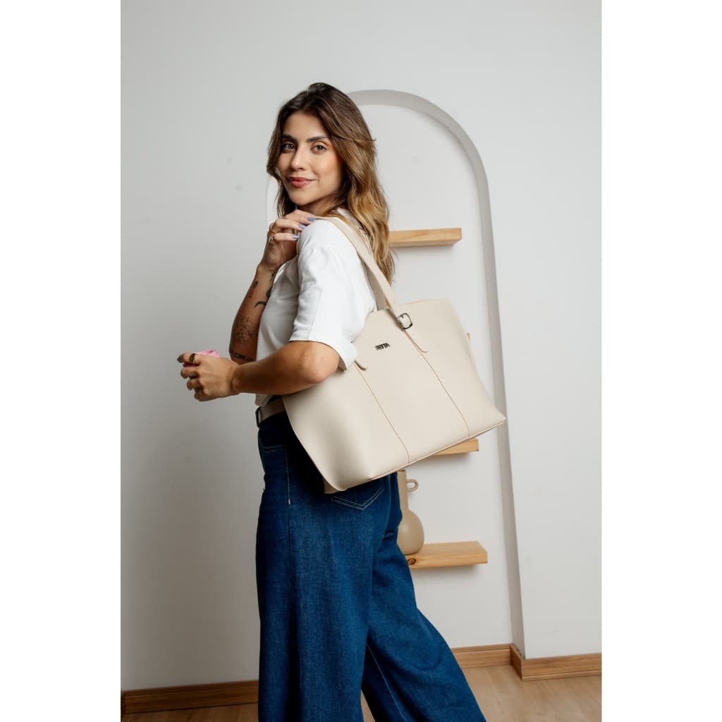 Bolsa Feminina Grande com Necessaire Retta Diana