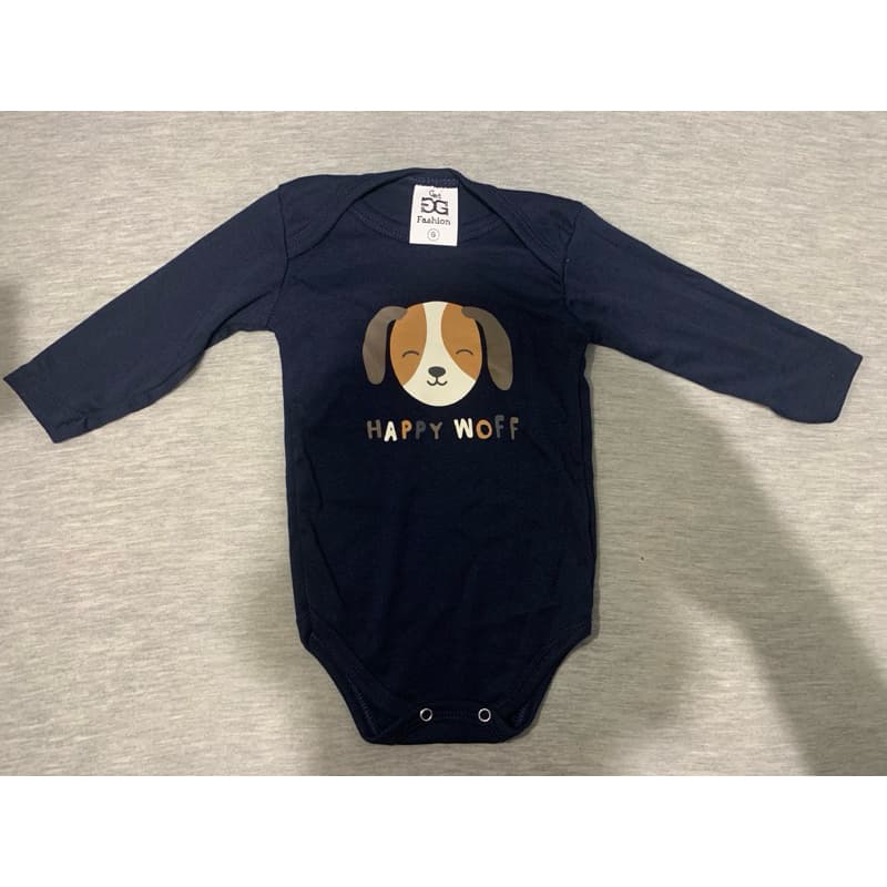 Body Manga Longa Bebê Menino e Menina 100% Algodão Premium Baby