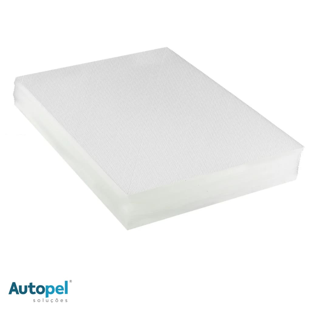 Capa para Encadernação A4 Incolor 210x297mm 50Un Transparente Flexível para Apostilas Relatórios e Documentos