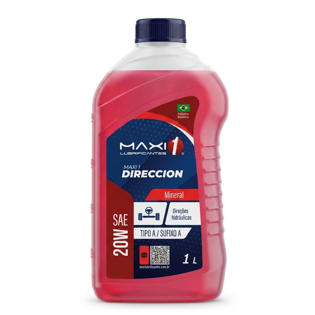 Óleo Direção Hidráulica Maxi 1 Direccion Sae 20w Mineral 1l Atf Tipo A