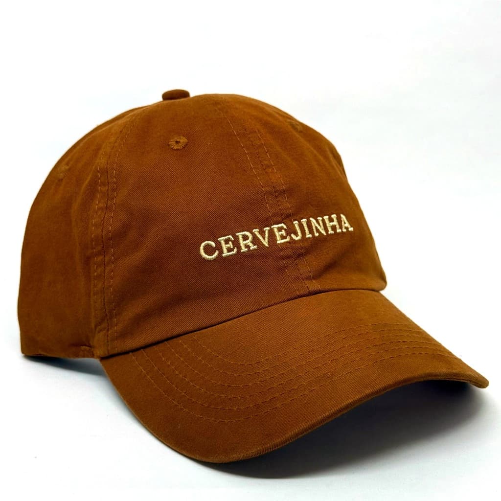 Boné Dad Hat Lavado Unissex Aba Curva Bordado CERVEJINHA | Linha TED HAT