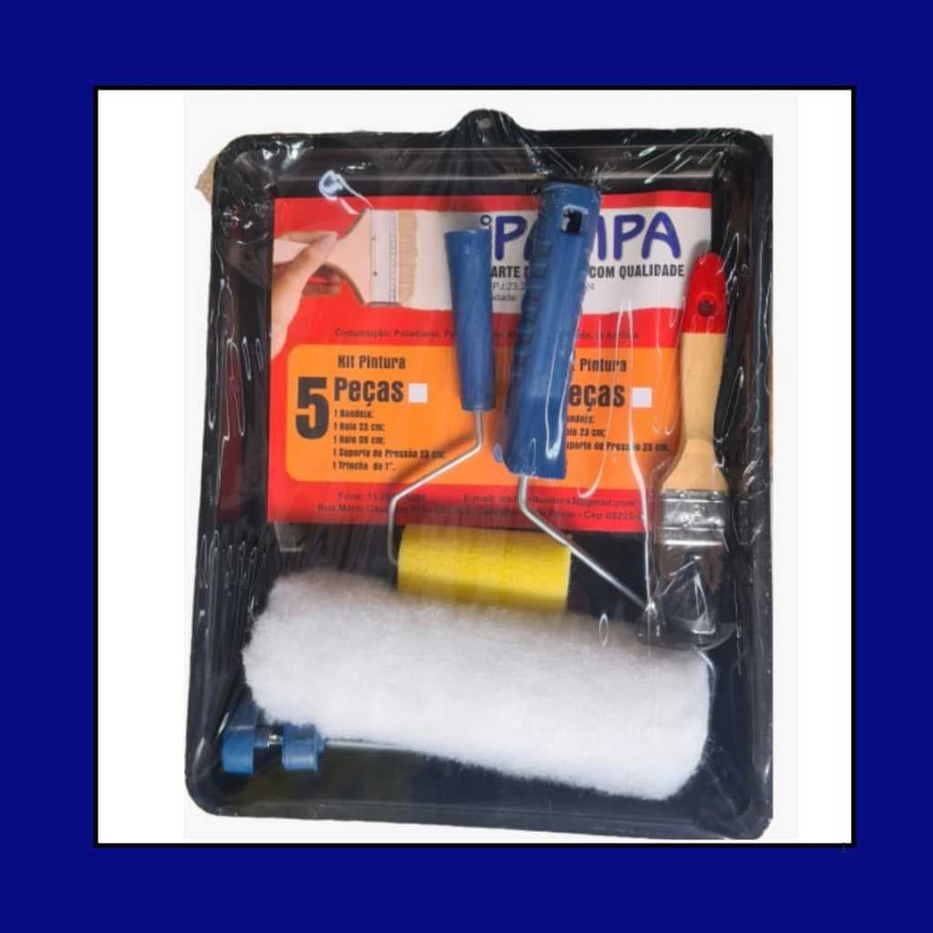 Kit Completo para Pintura 5 peças Grande PAMPA
