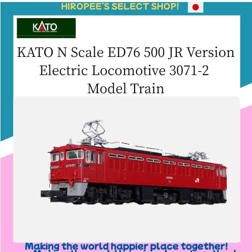 KATO N Scale ED76 500 JR Version Electric Locomotive 3071-2 Model Train
