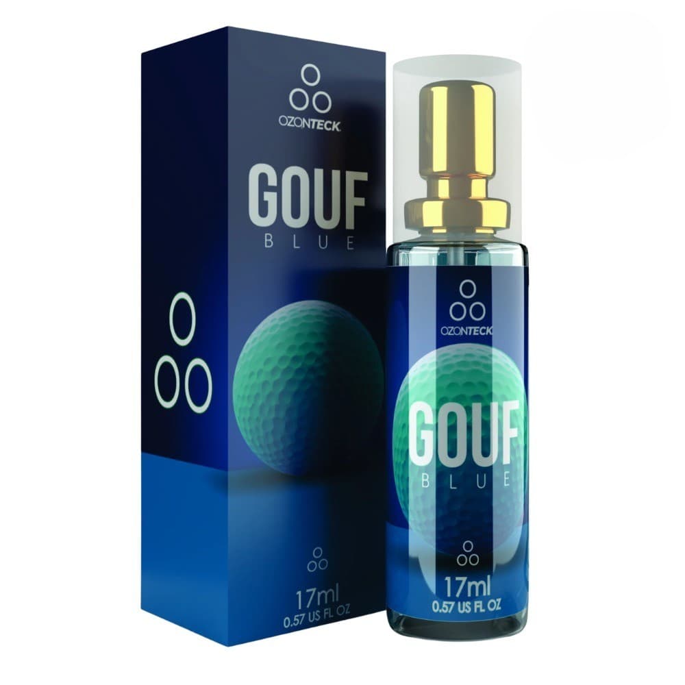 Premium Perfume Masculino Gouf Blue Ozonteck 17ml | Original | 33% Essência Fixação Excelente | Aromático