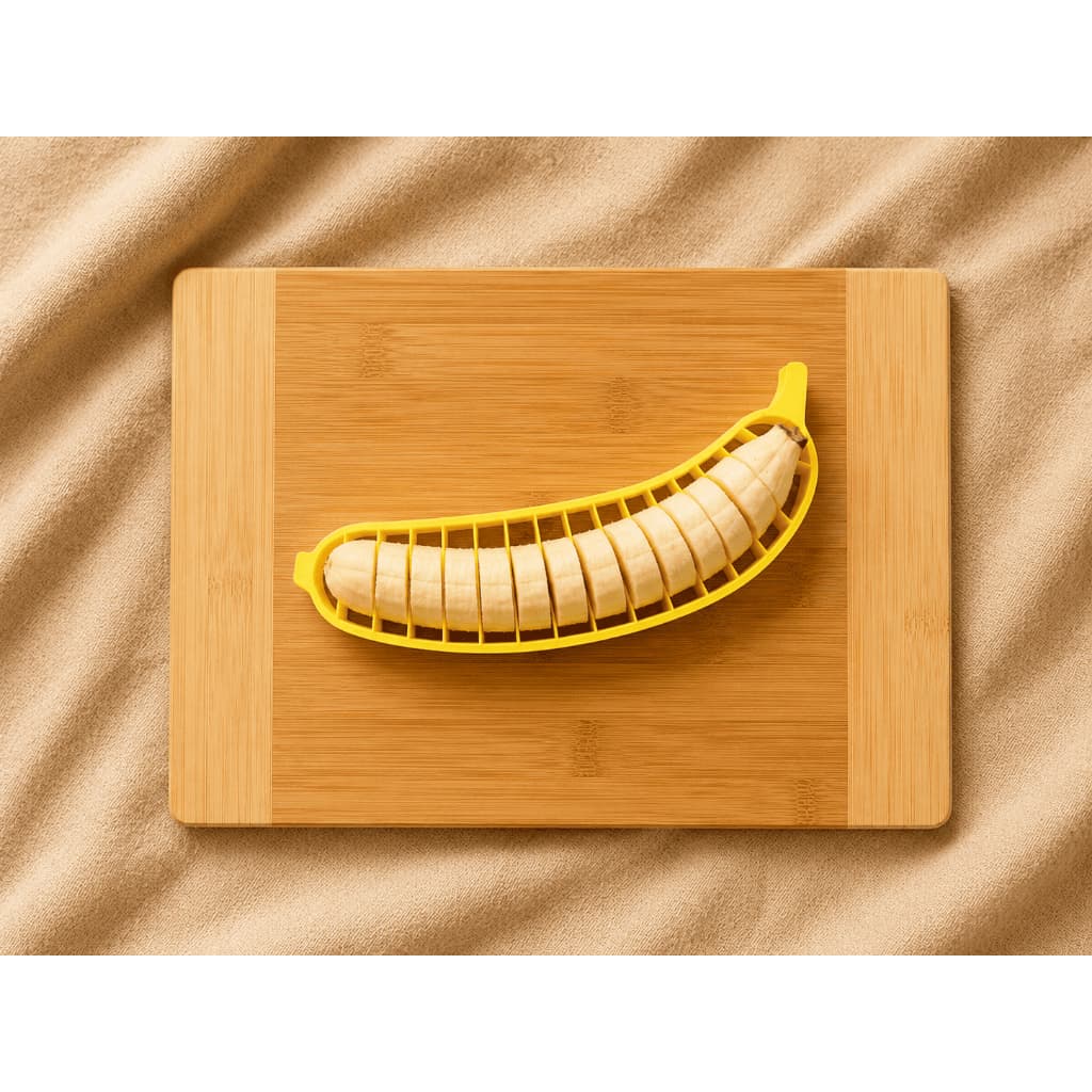 Cortador e Fatiador de Banana e Salsicha em Impressão 3D | Cortes Rápidos e Uniformes