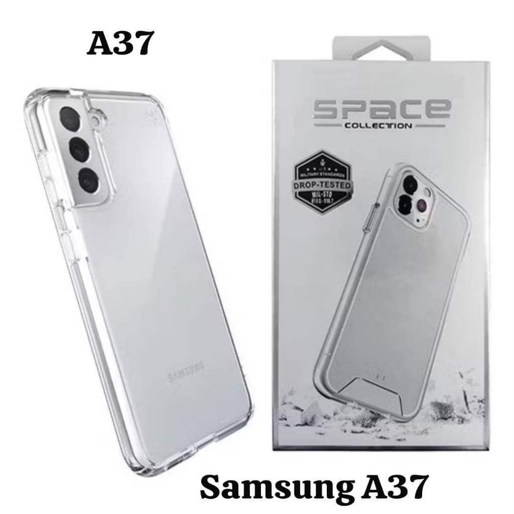 CAPA CAPINHA SPACE COLLECTION TRANSPARENTE P/SAMSUNG A37 ANTISHOCK PROTEÇÃO TOTAL RESISTENCIA