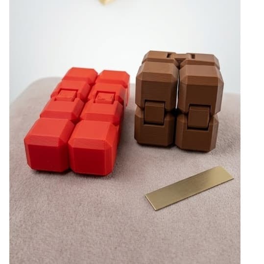 Cubo Infinito Fidget Toy Sensorial e Versátil para Alívio do Estresse e Ansiedade