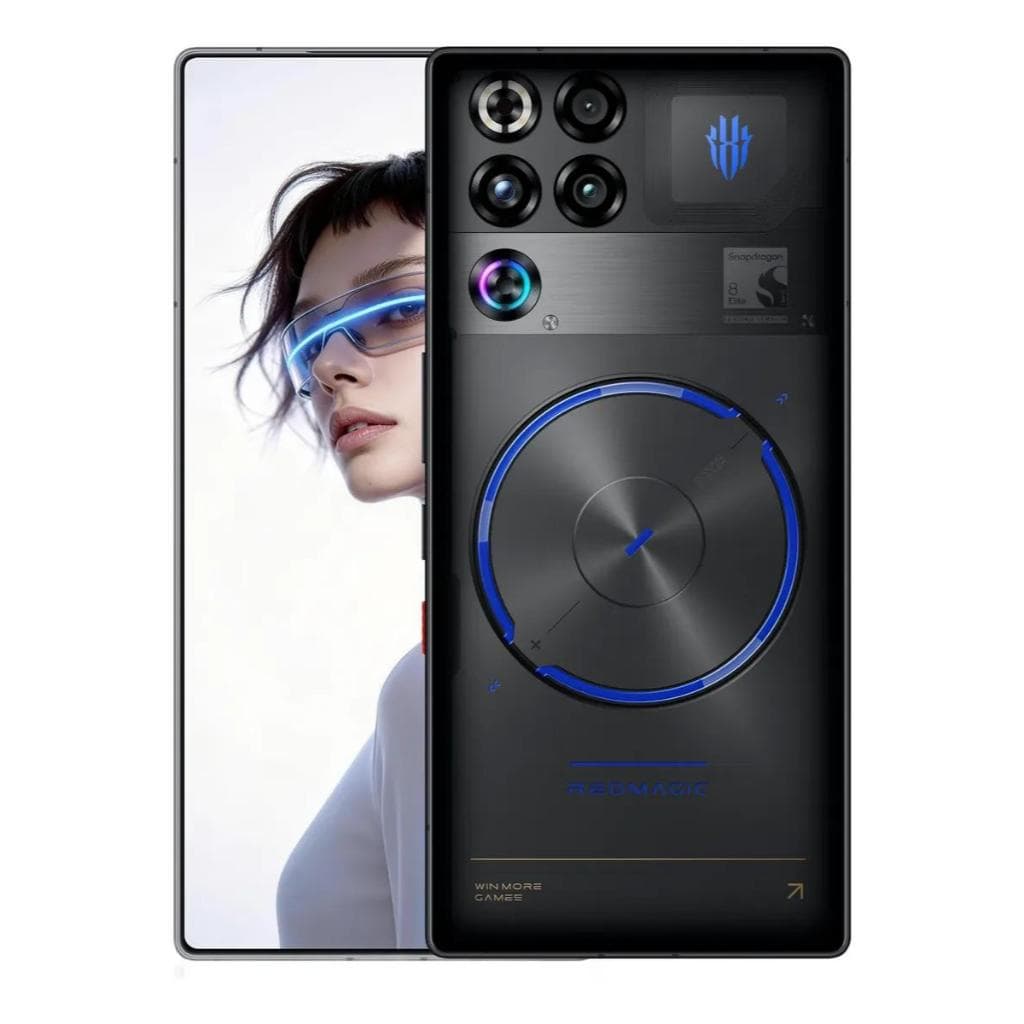 REDMAGIC 11S Pro 12/16+256/512GB Snapdragon 8 Elite Gen 5 (versão líder) 7500mAh 144Hz 80W IPX8 Preto/Prata Transparente