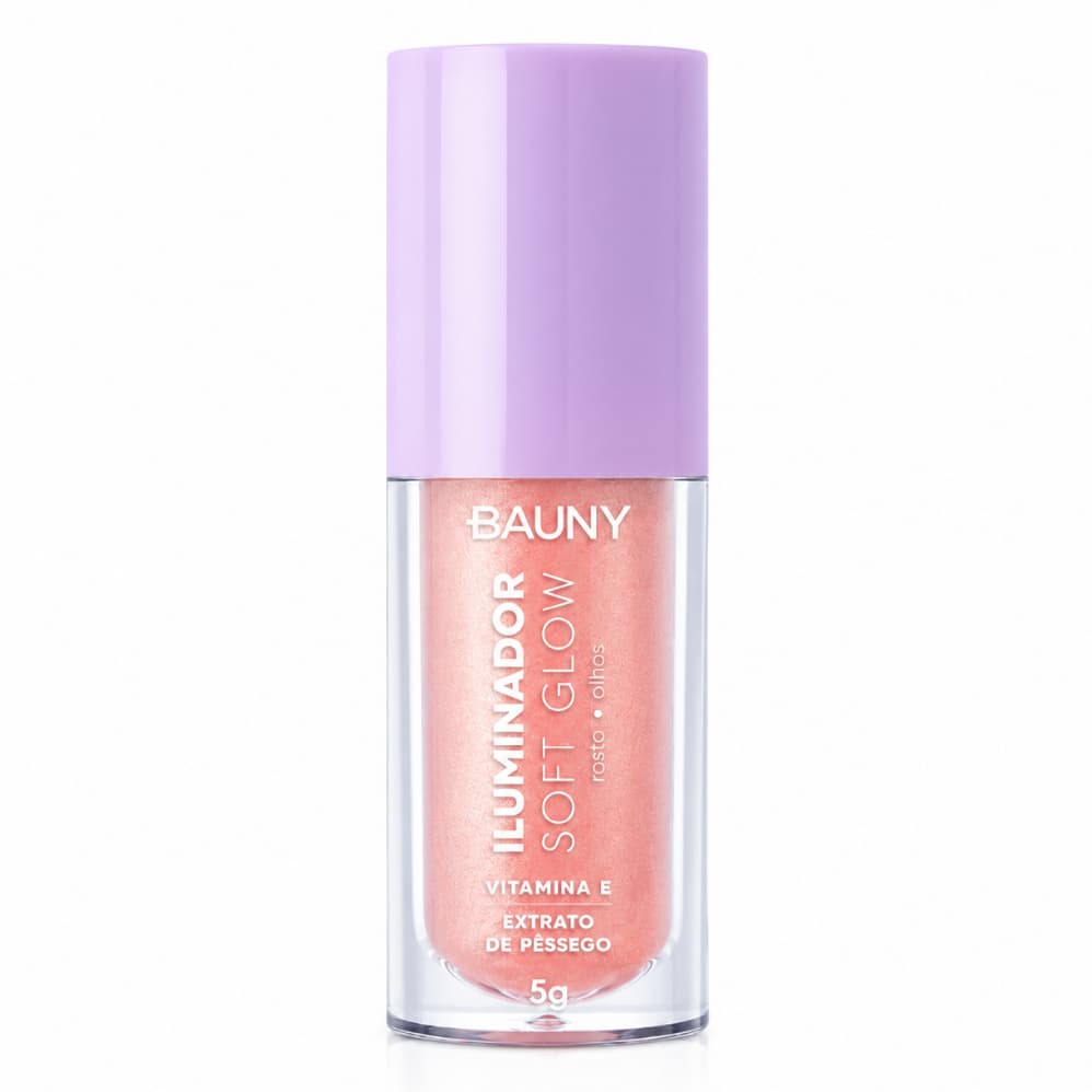 Bauny Soft Glow Sunlight Iluminador Líquido — Luminosidade Natural para Olhos e Rosto