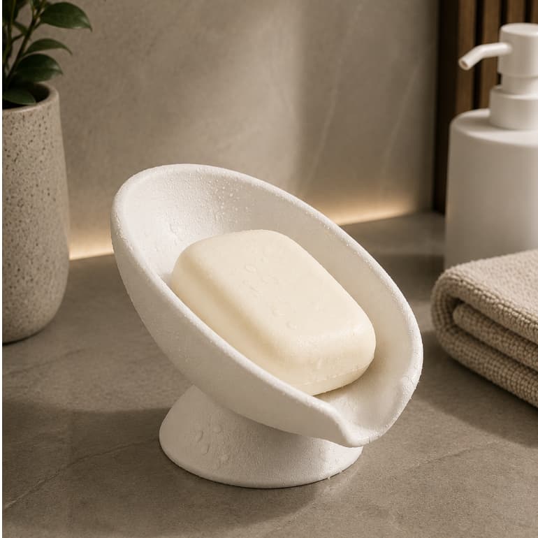 Saboneteira de Luxo Cascata - Oraganizador de Banheiro