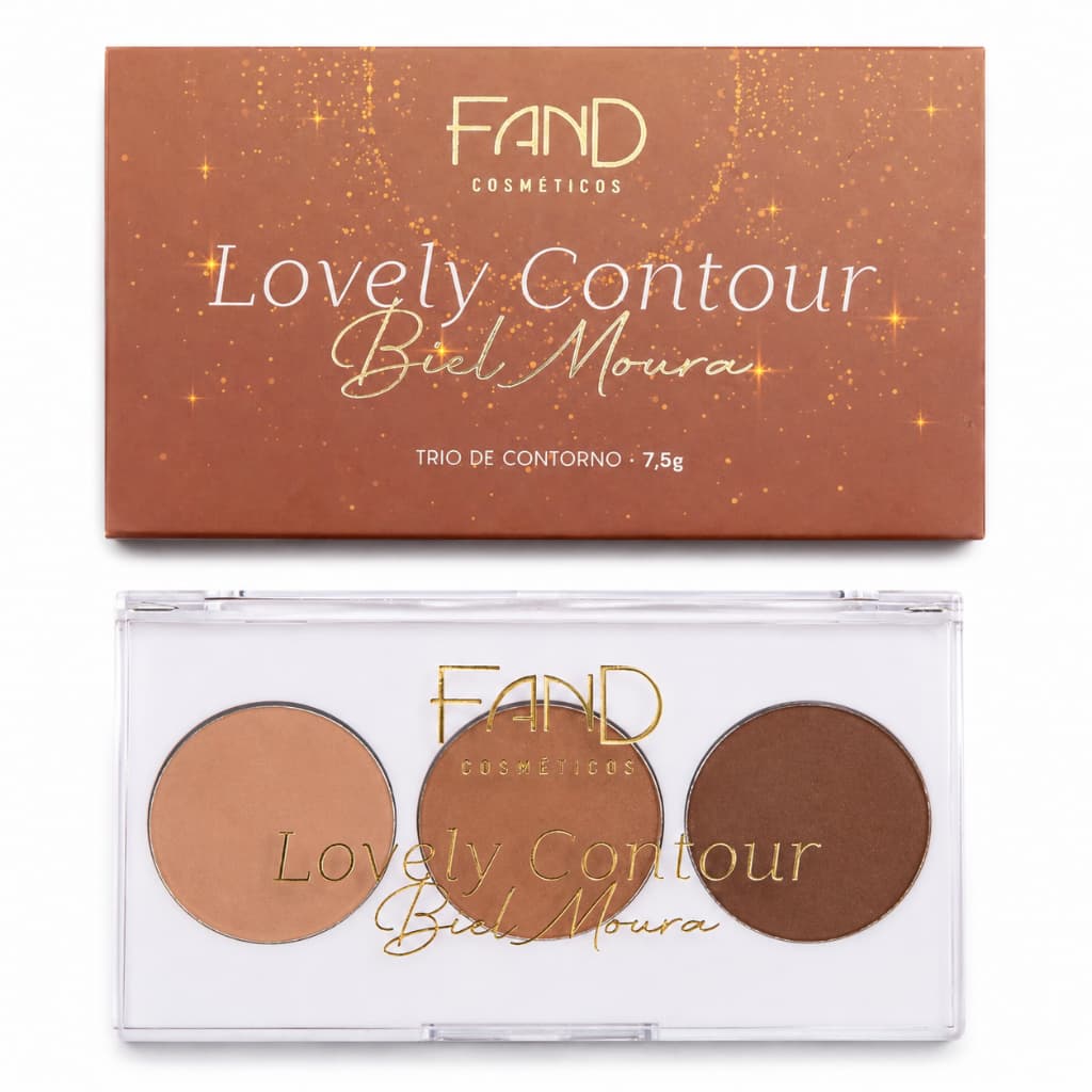 Trio de Contorno Fand Lovely Countour By Biel Moura