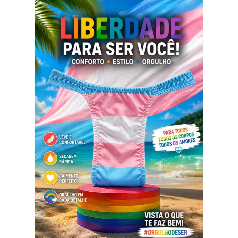 biquini feminino Calcinha Para Aguentar , Trans Modelo Fio Dental Tucking Moda Trans Drag Queen lgbt