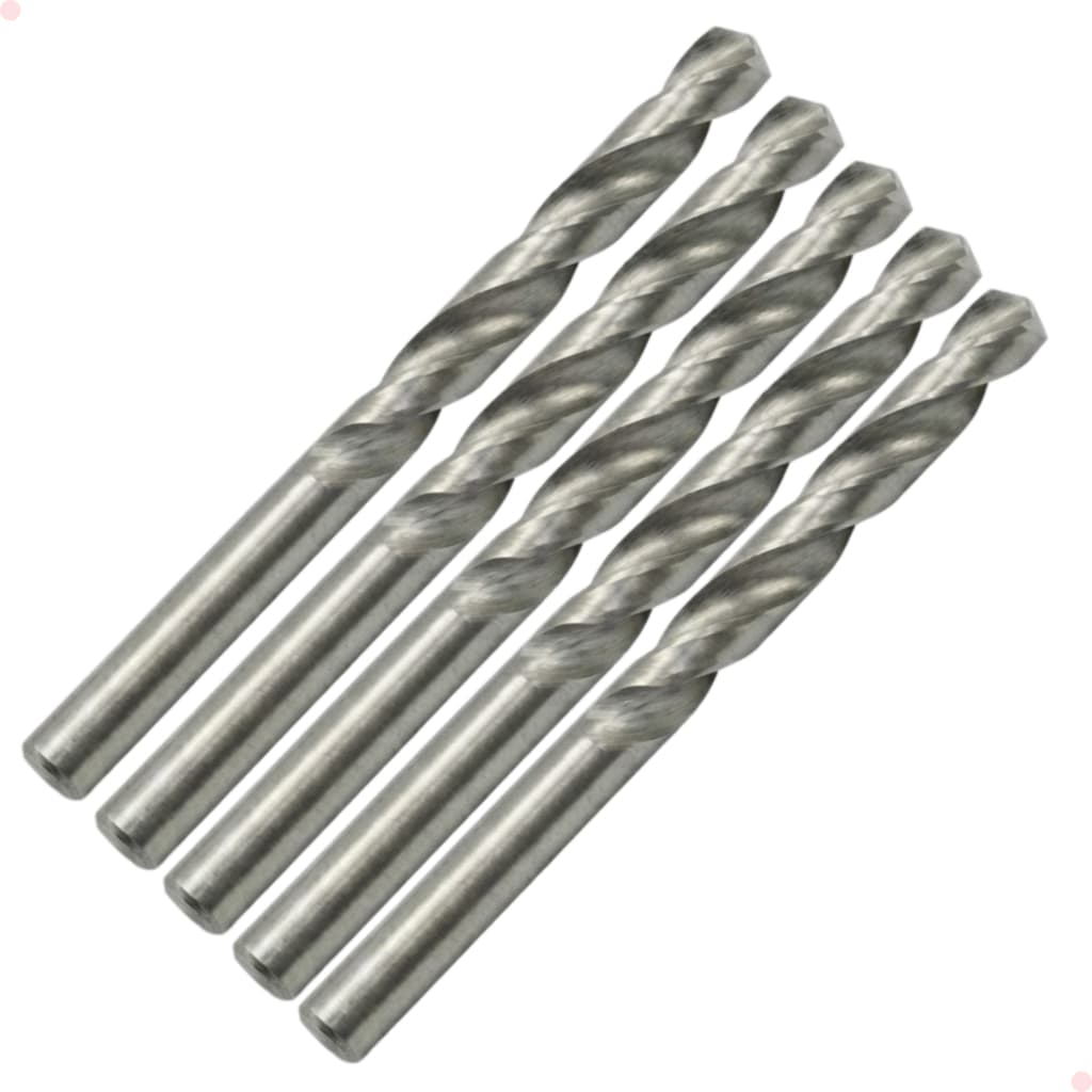 Kit de 5 Brocas Htom Aço Rapido DIN 338 11 mm Para Aço Ferro Alumínio Cobre 33994