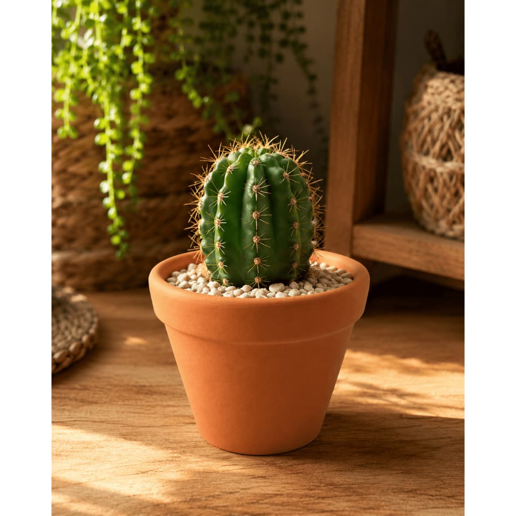 Kit Vasos de Cerâmica Terracota 8,2 cm para Cactos, Suculentas e Decoração - Nº 5