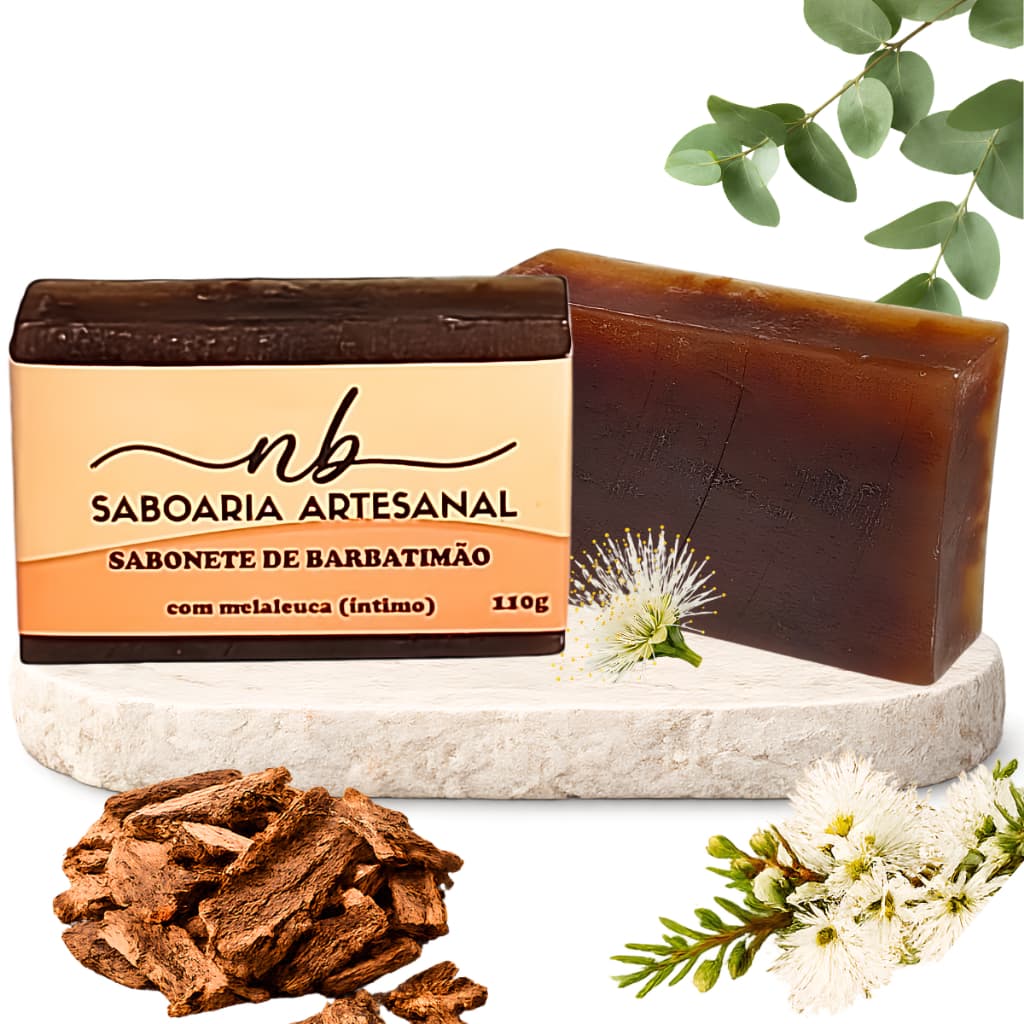 Sabonete Íntimo com Melaleuca Antibacteriano para Candidíase e Psoríase