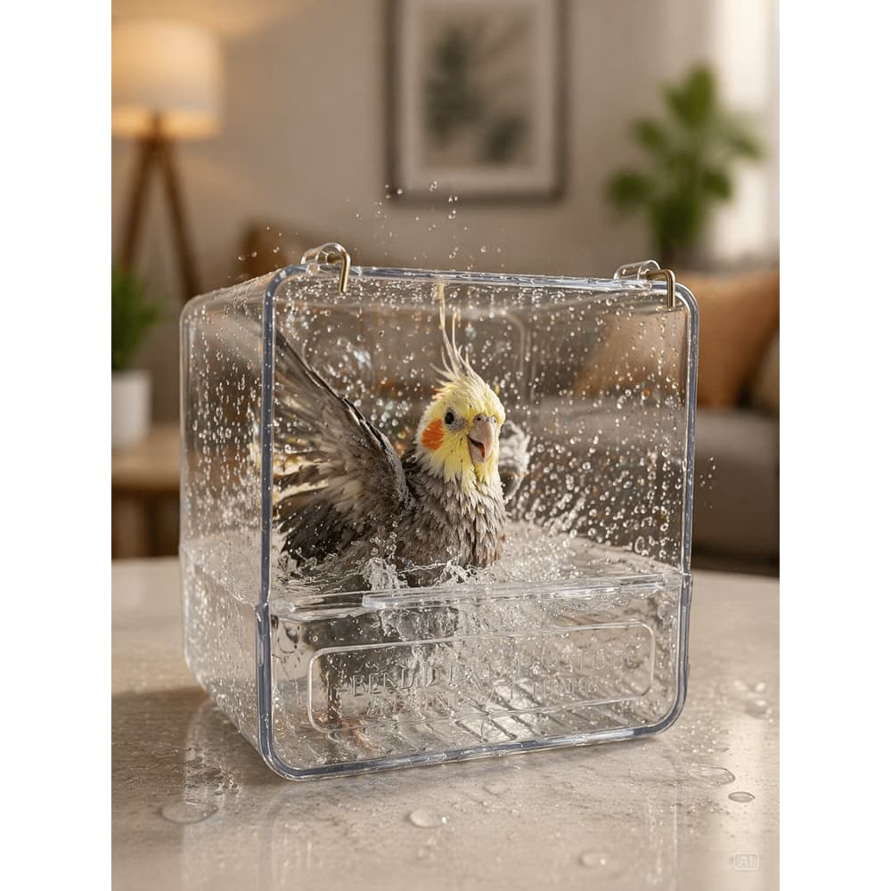 Banheira Externa Para Calopsita Passaros Aves Pet Toco Tucano