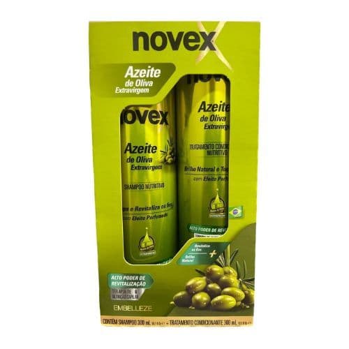 Kit Novex Azeite de Oliva e Alecrim 300ml Shampoo + Condicionador Embelleze