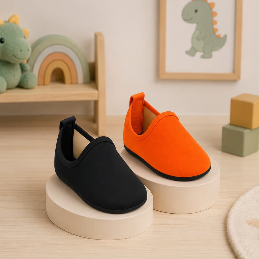 Tênis Infantil Unissex Slip On Casual Macio Leve Menino Menina Para Escola Parque Passeio 18 ao 31 Moda Inverno