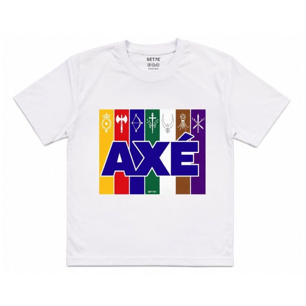 Camiseta Axé Unissex Modelo Exclusivo