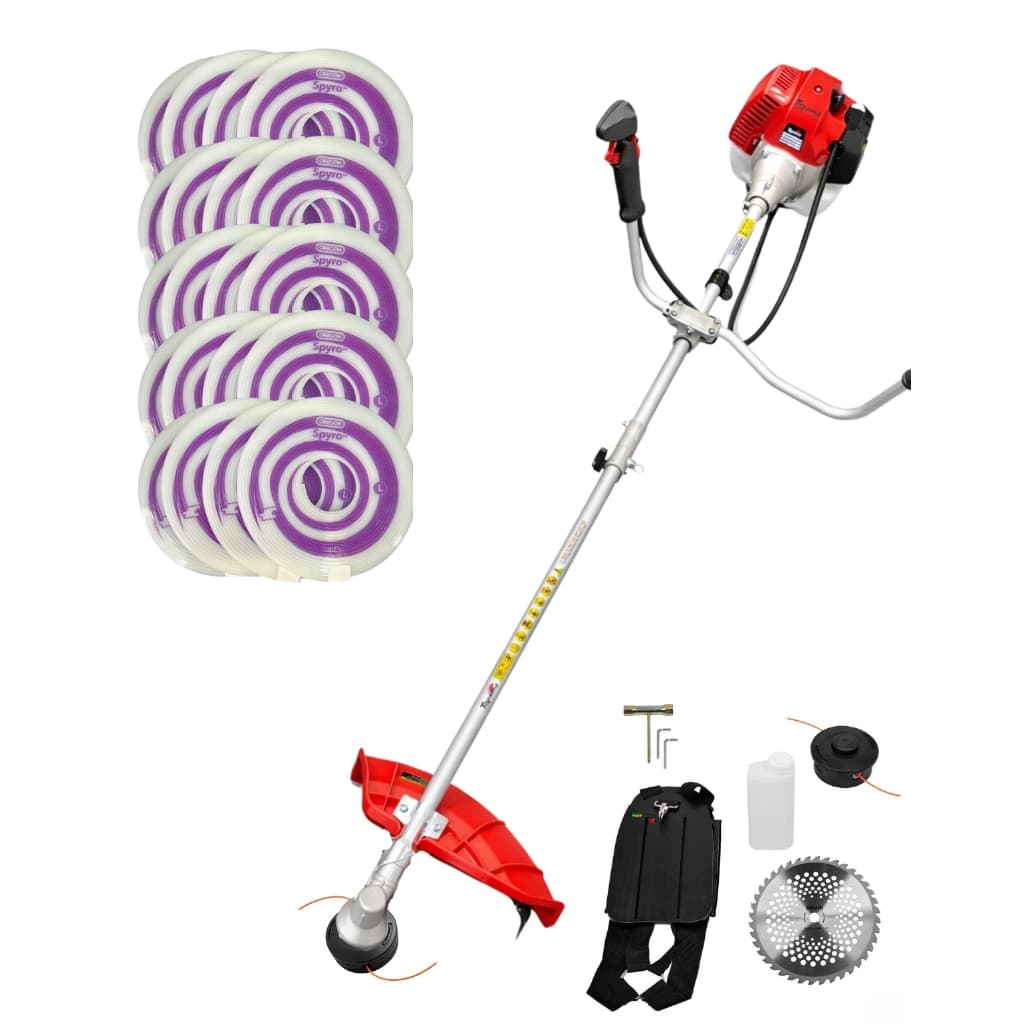 Roçadeira Gasolina Toyama TBC52SX 51,6cc 2T + Nylon Oregon 3mm