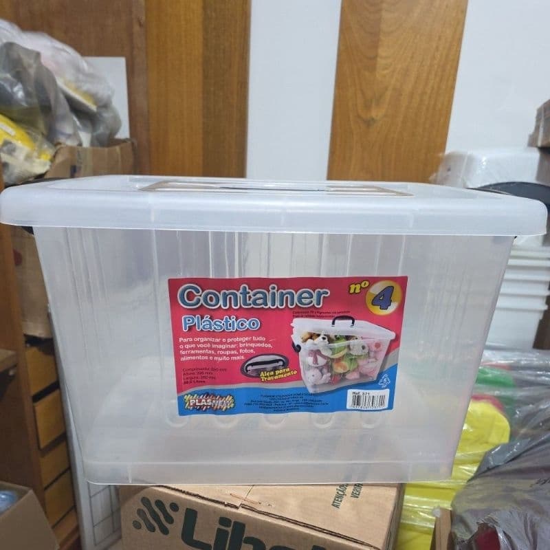 Caixa organizadora 38,2L plasnew