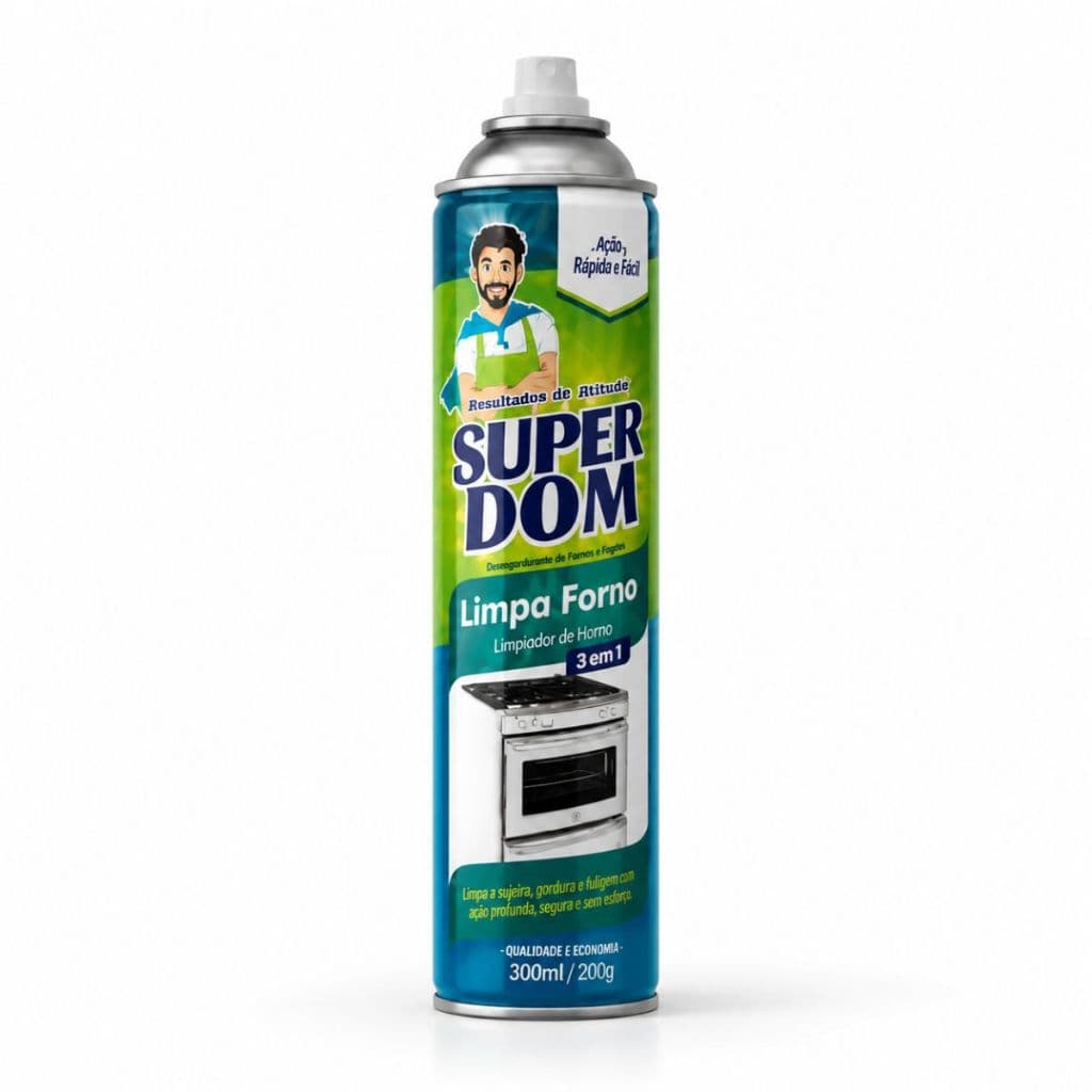 Limpa Forno Domline 300ml Desengordurante Remove Gordura Fogão Cozinha Brilho