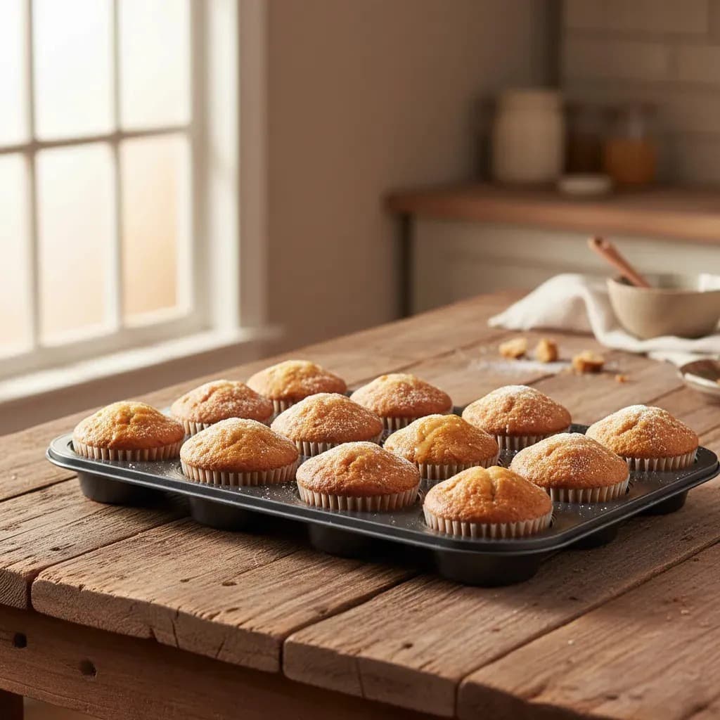 Forma  Cupcake Pão de Mel Pão de Queijo Empadas 12 cavidades Retangular Antiaderente Teflon Muffins Assadeiras Bolinhos