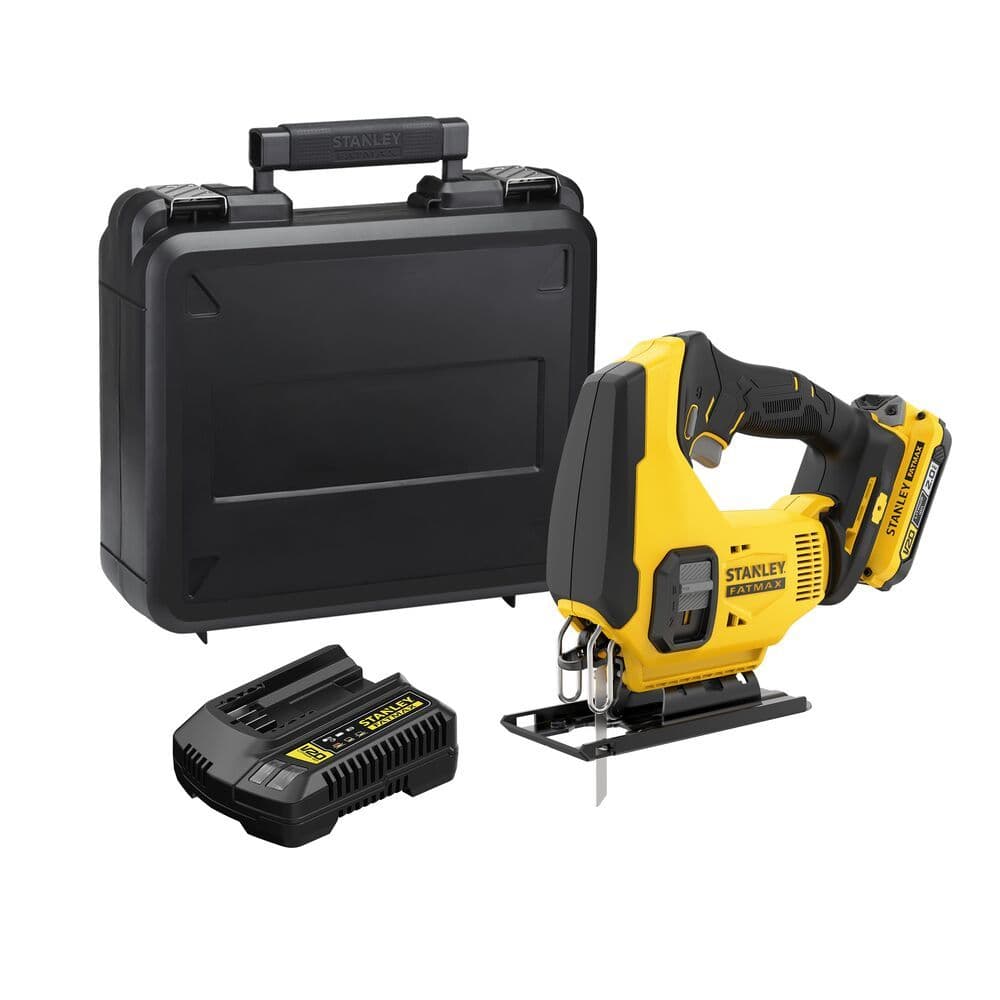 Serra Tico Tico STANLEY SCJ600D1K 20V Com Bateria, Carregador e Maleta 110V