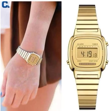 Relógio Atlantis Feminino Vintage Prata Tam Mini 432543