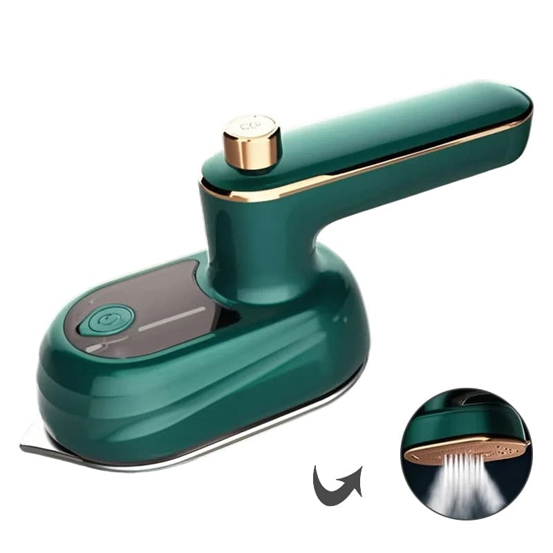 Ferro a Vapor Mini Portátil Compacto A Vapor Para  Viagem Elétrico Pequeno Casa bivolt Elétrico com Vapor R¡pido
